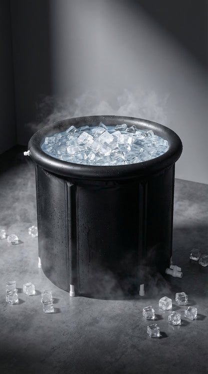 Portable Cold Plunge Ice Bath Tub – Athlete Recovery & Cold Therapy